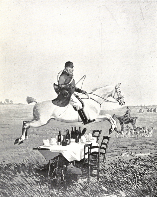 Ernest Levoir (aquarelle de du Passage) - Un Siècle de Vènerie - 1912 - Pairault (Paris) - Bnf